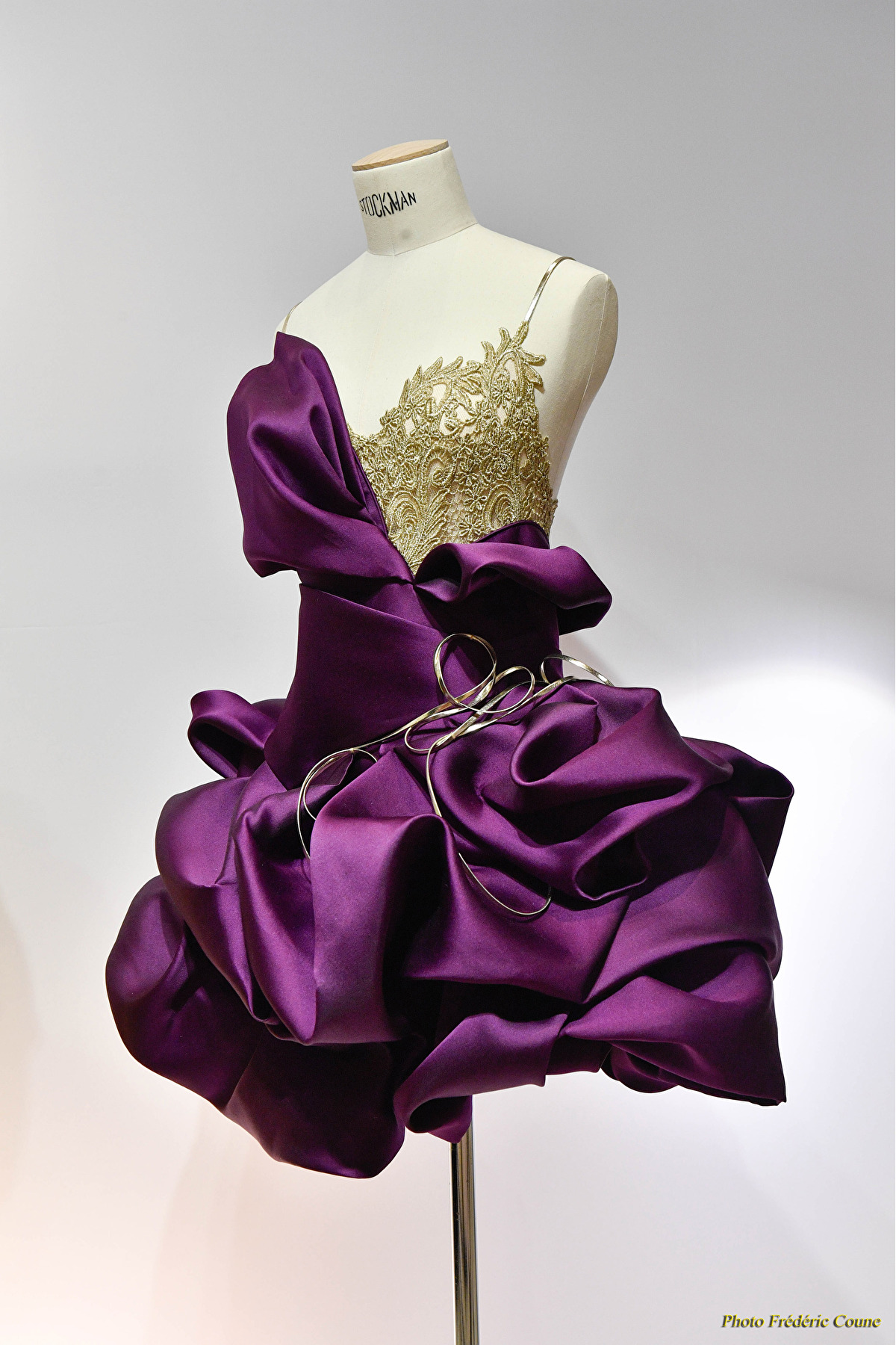 _4FC3952- robe violette et or