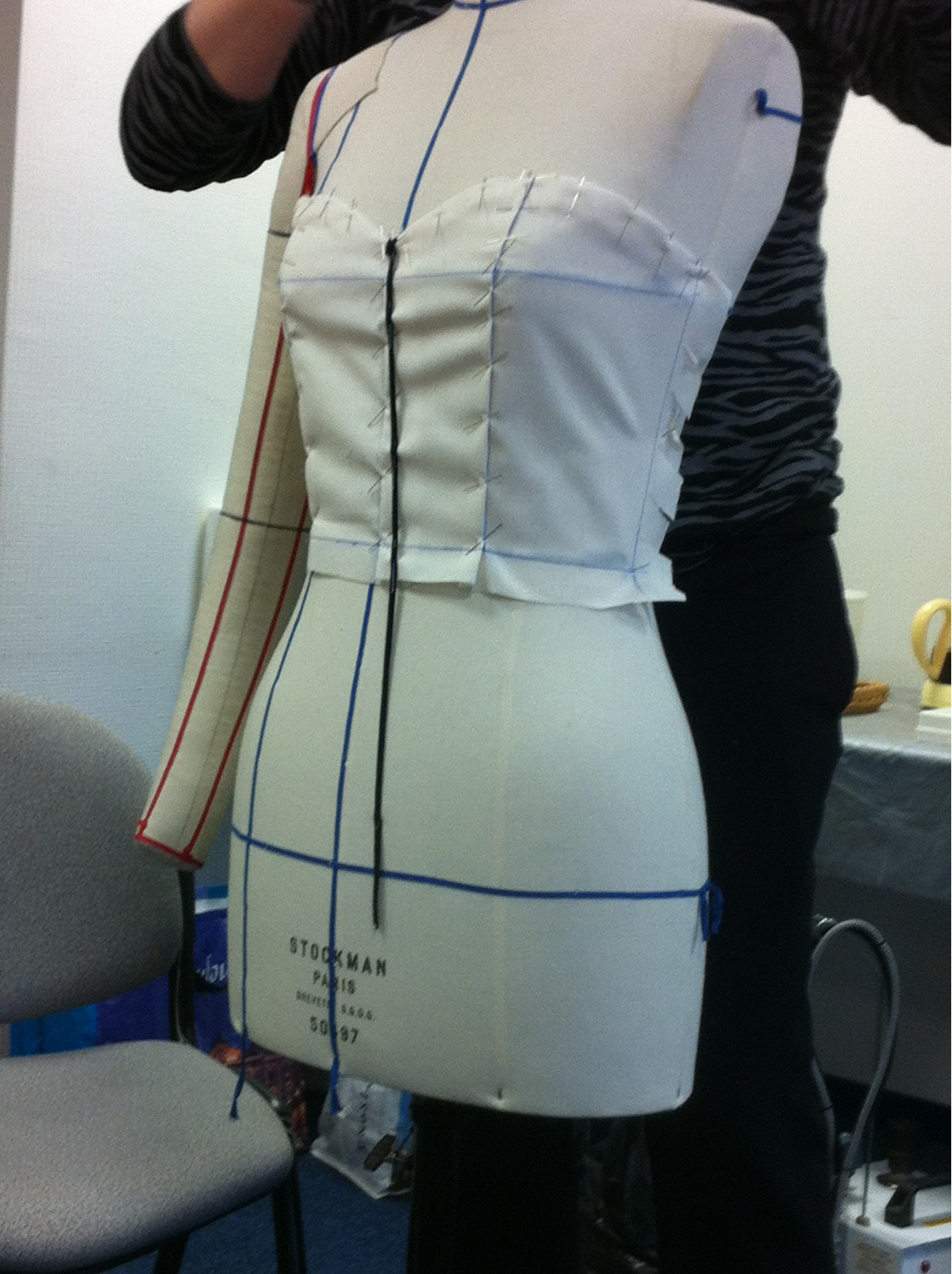 Bustier moulage stage AFMA
